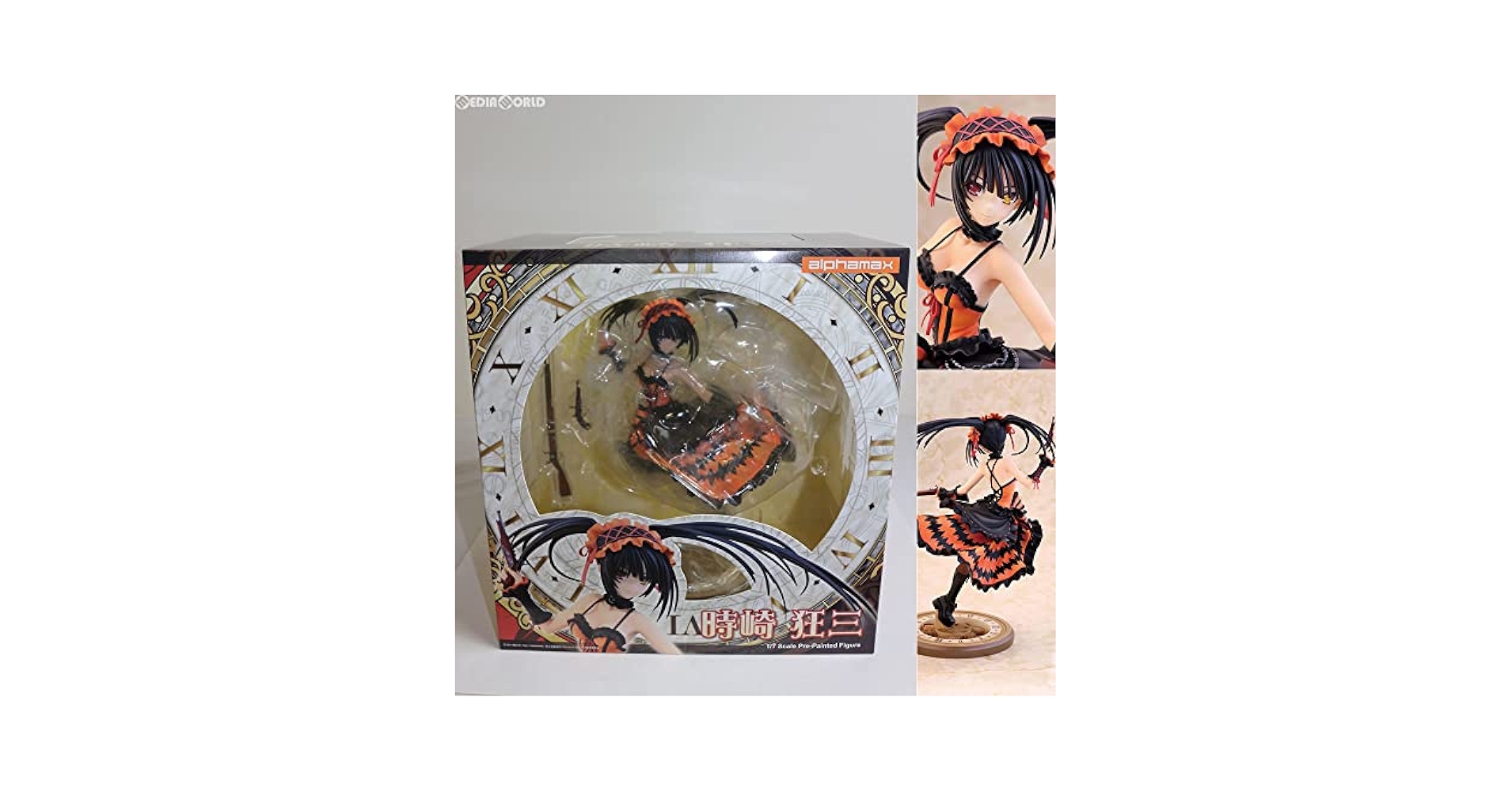 alpha - (再販) 時崎狂三(ときさきくるみ) デ-ト・ア・ライブII 1/7 完成品 フィギュア(AX-0168) アルファマックス Amazon | [FIG](再販)時崎狂三(ときさきくるみ) デ-ト・ア